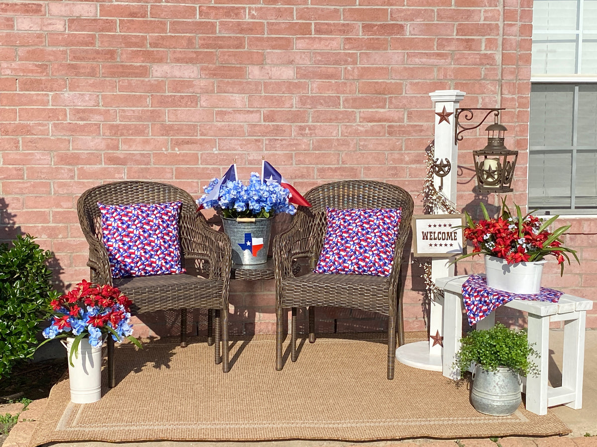 Texas Porch Staging