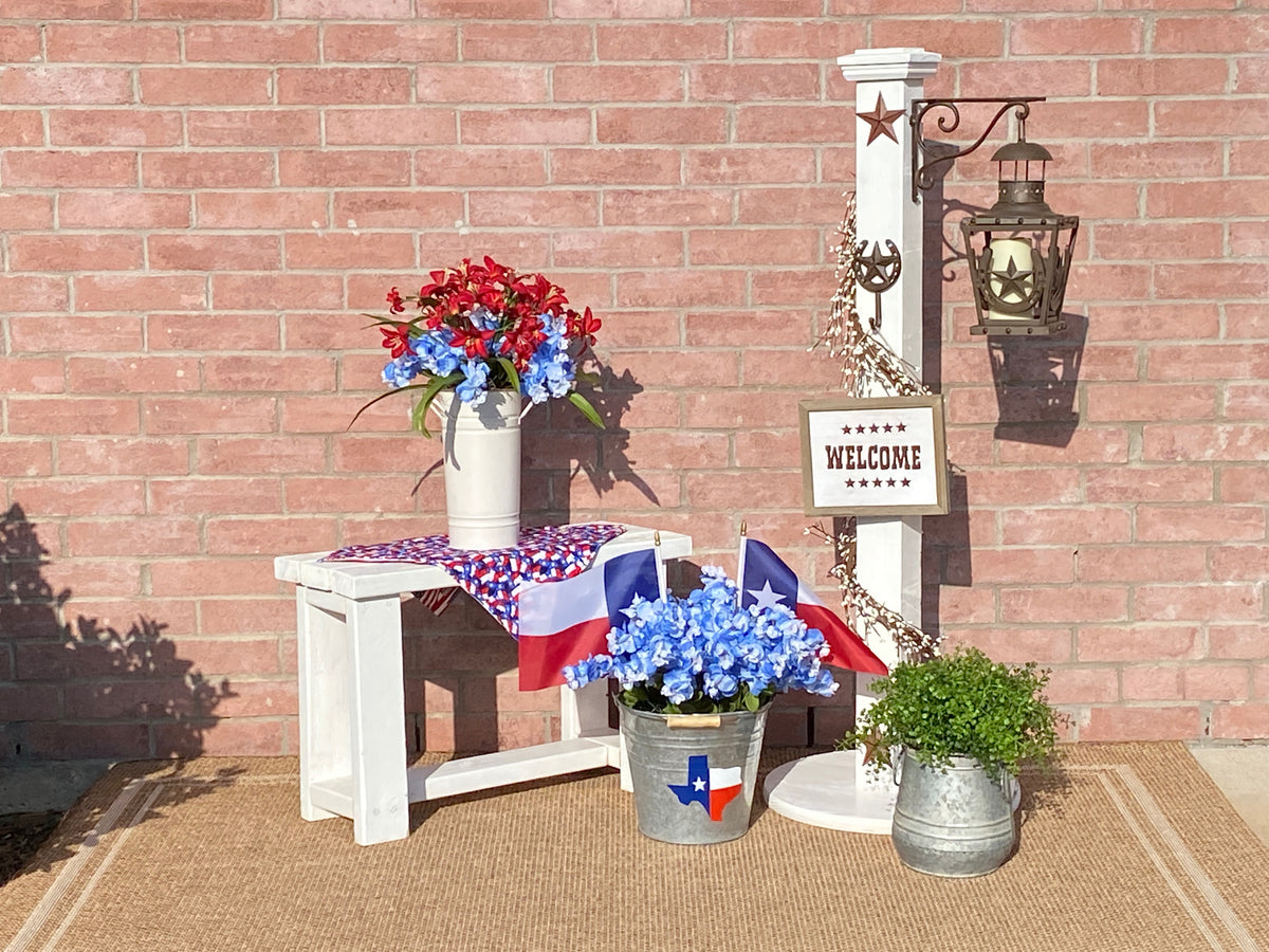 Texas Porch Staging