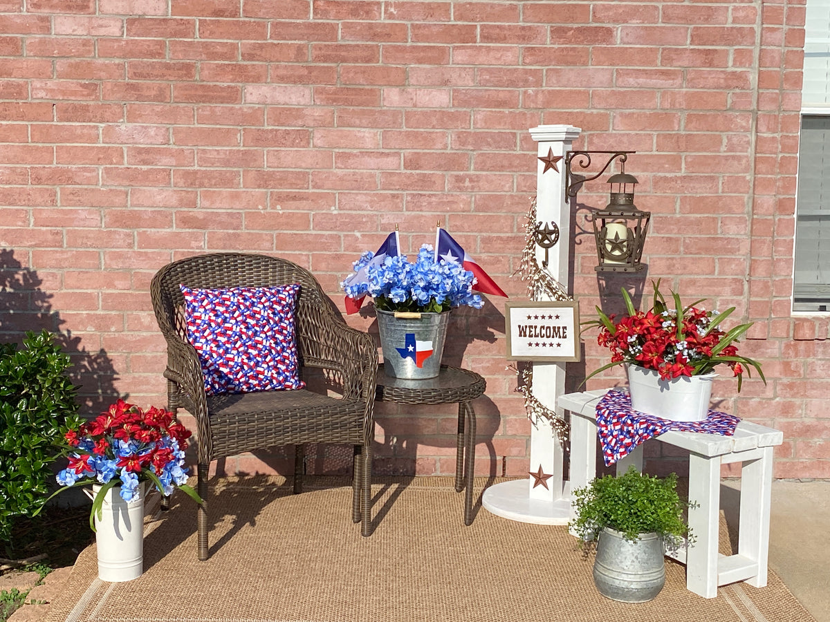 Texas Porch Staging