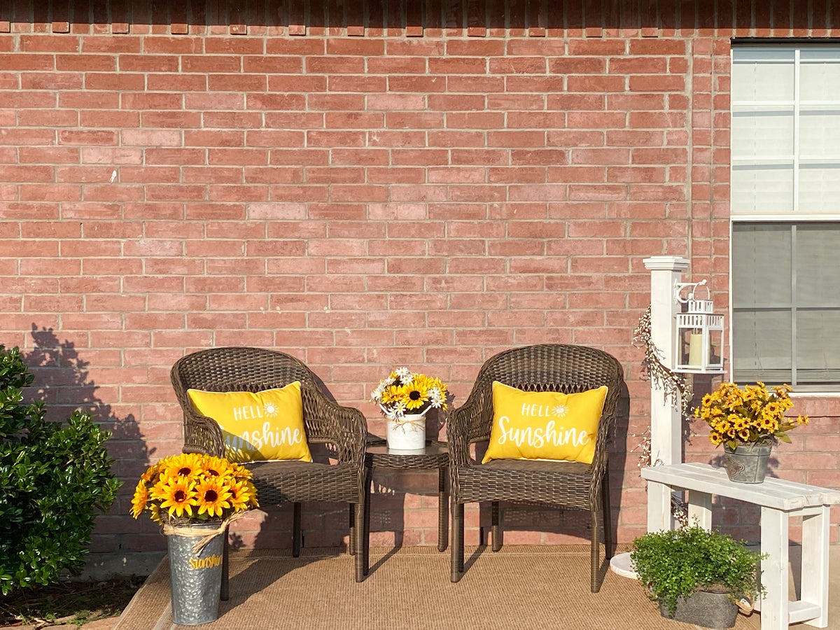 Sunshine Porch Staging
