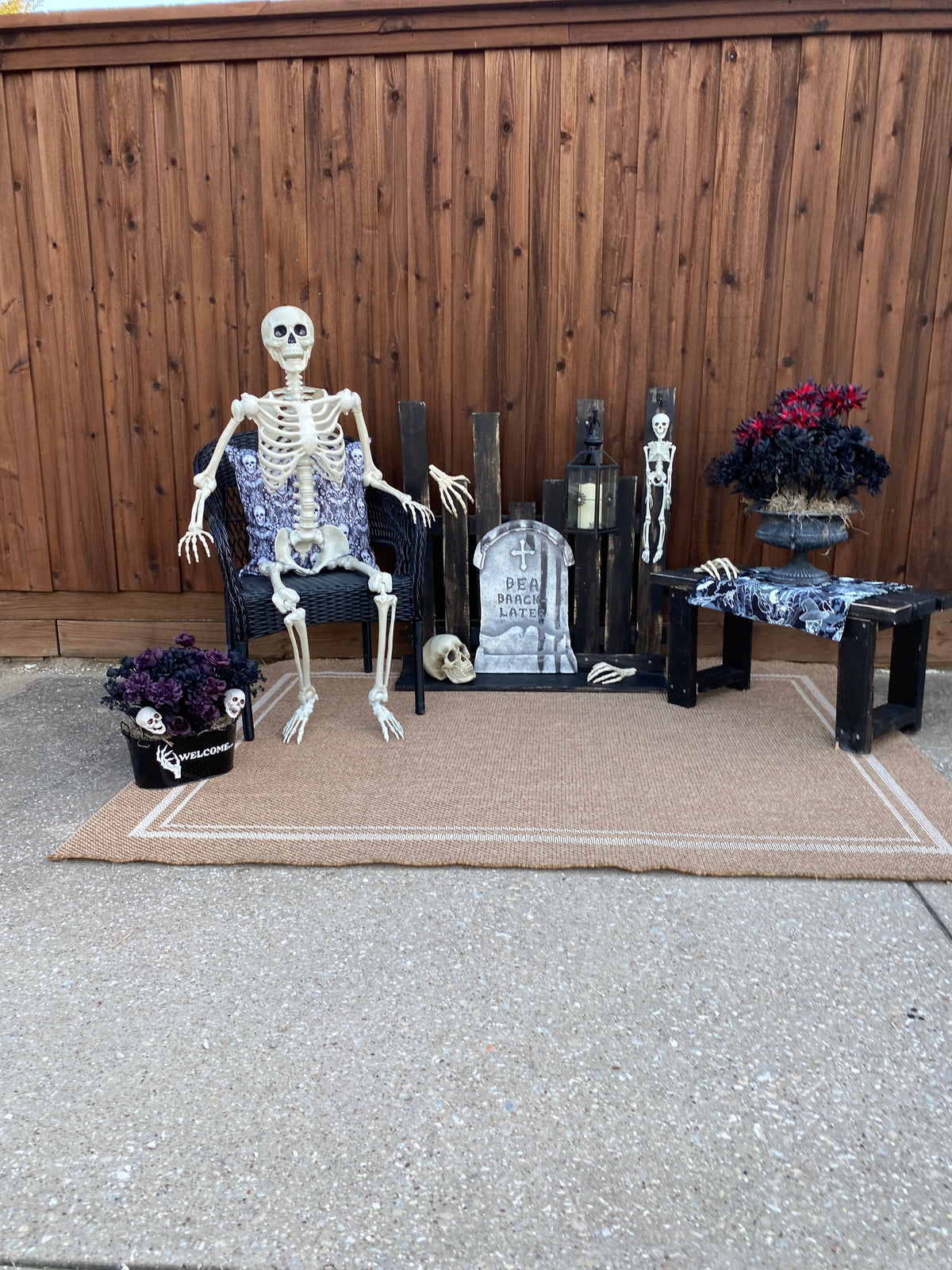 The Skeleton Porch Staging Package (For Large Porches)